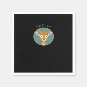 Oh Deer Creative Style Napkin