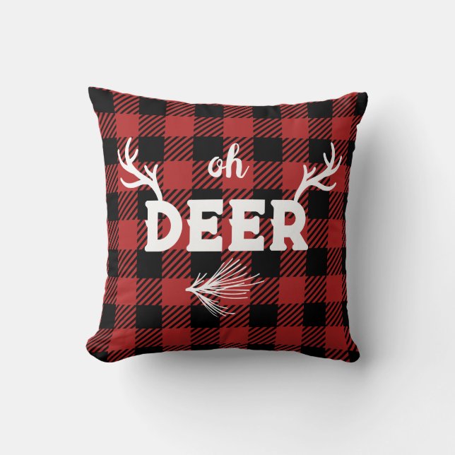 "Oh Deer"  Cushion (Front)