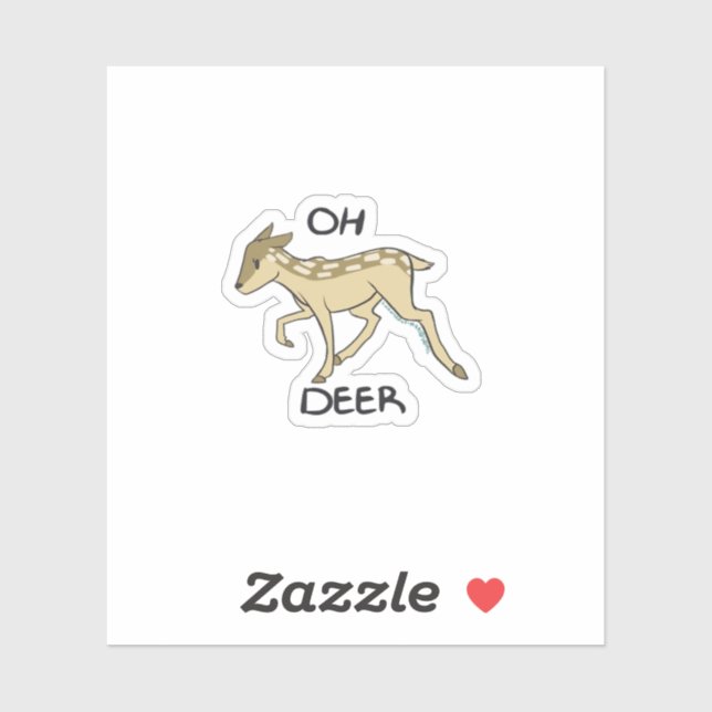 Oh Deer Elegant Timeless Style  (Sheet)