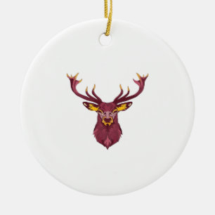 Oh Deer Fresh Modern Design Ceramic Tree Decoration
