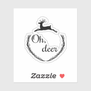 Oh Deer Funny Style Design 