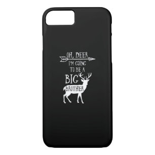 Oh Deer Going To Big Brother Christmas Announcemen iPhone 8/7 Case