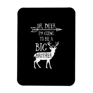 Oh Deer Going To Big Brother Christmas Announcemen Magnet