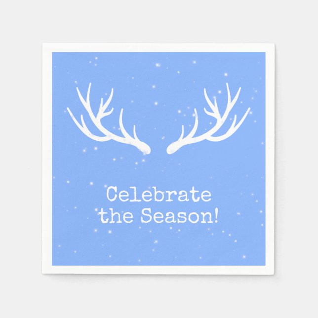 Oh Deer Holiday Napkins (Front)