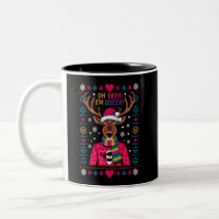 Oh Deer I'm Queer LGBT LGBTQ Gay Pride Ugly Xmas