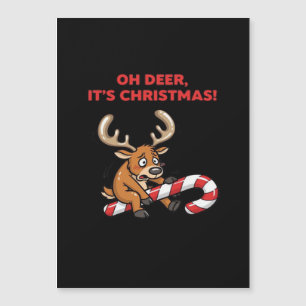 Oh Deer Its Christmas Stressed Reindeer With Sweet