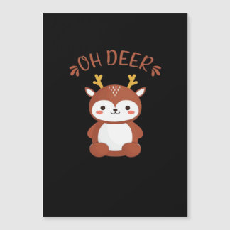 Oh Deer Kawaii Deer Playful Art Style