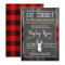 OH Deer! Little Buck Buffalo Plaid Baby Shower