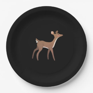 Oh Deer Me Whimsical Creative Design  Paper Plate
