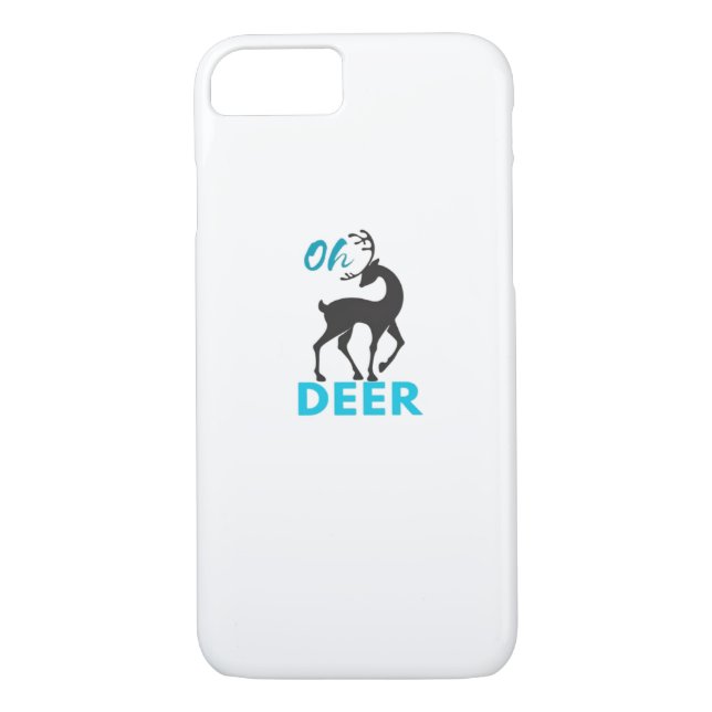 Oh Deer Minimal Design  Case-Mate iPhone Case (Back)