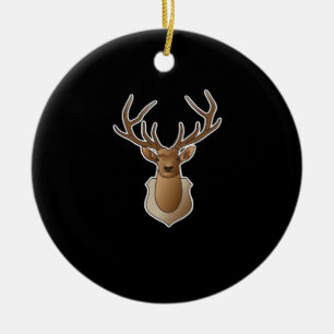 Oh Deer Minimal Design Ceramic Tree Decoration