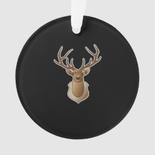 Oh Deer Minimal Design Ornament