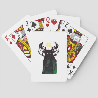 Oh Deer Minimal Design  Playing Cards