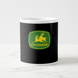 Oh Deer Minimal Modern Design  Large Coffee Mug