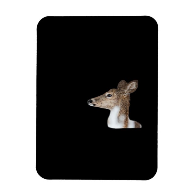 Oh Deer Minimal Modern Design Magnet (Vertical)