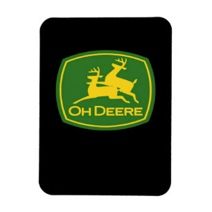 Oh Deer Minimal Modern Design Magnet