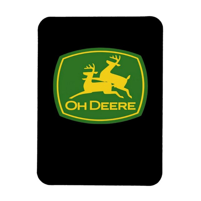 Oh Deer Minimal Modern Design  Magnet (Vertical)