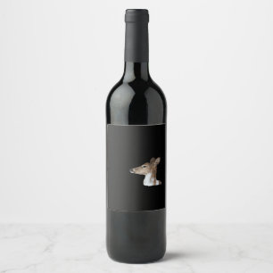 Oh Deer Minimal Modern Design Wine Label