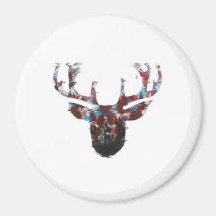 Oh Deer Minimal Style Magnet