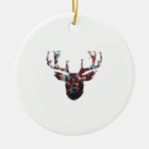 Oh Deer Minimal Style Ornament