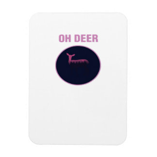 Oh Deer Modern Aesthetic Magnet