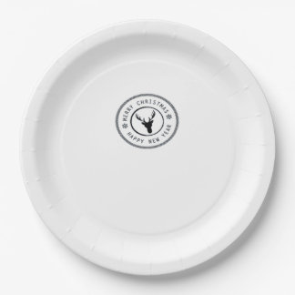 Oh Deer Modern Aesthetic Paper Plate