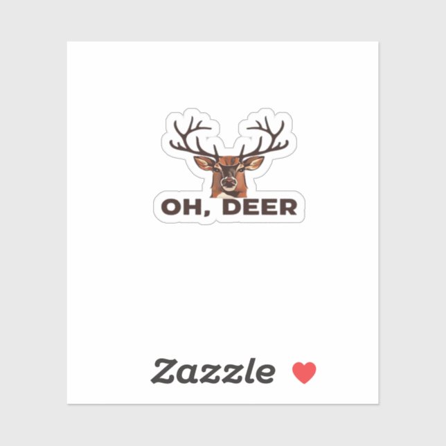 Oh Deer Modern Clean Design  (Sheet)