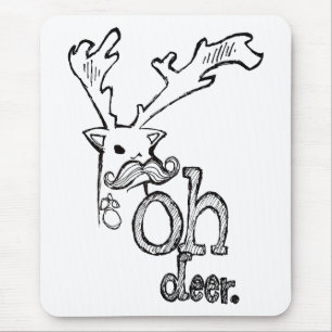 Oh Deer Mouse Mat