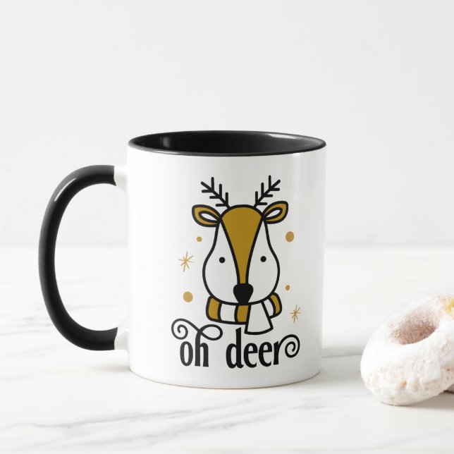 Oh Deer Mug (With Donut)