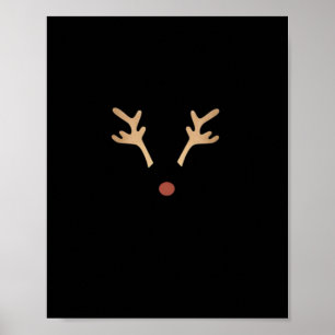 Oh Deer Playful Artistic Expression Poster