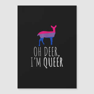Oh Deer Queer Bisexual Pride Gay Lesbian Design