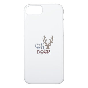 Oh Deer Retro Classic Design iPhone 8/7 Case