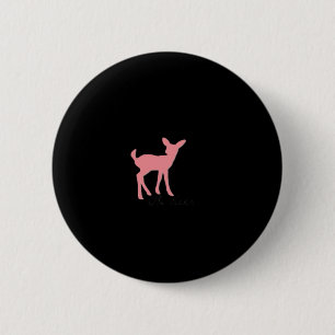 Oh Deer Retro Classic Style  6 Cm Round Badge