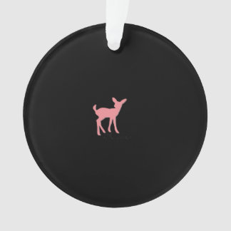 Oh Deer Retro Classic Style Acrylic Ornament