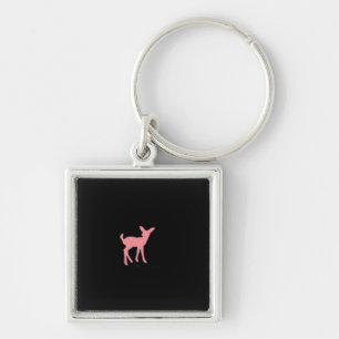 Oh Deer Retro Classic Style Key Ring