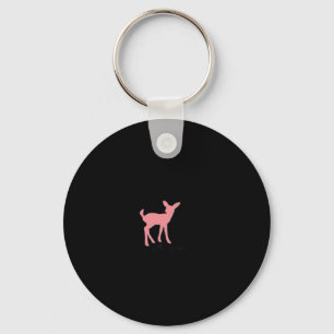 Oh Deer Retro Classic Style Keychain