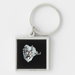 Oh Deer Trendy Modern Style  Key Ring