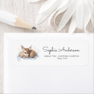 Oh Deer Winter Baby Shower Address 