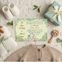 Oh Deer | Woodland Forest Animals baby shower