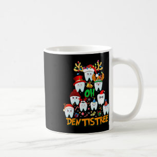Oh Dentistree Fun Christmas Tree Dental Hygiene Xm Coffee Mug