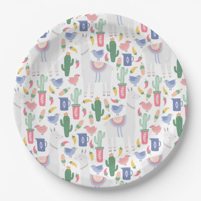 Oh, Flame Collection Paper Plato Plate (Front)