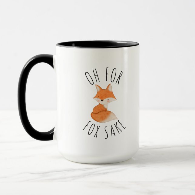 Oh for Fox Sake       Coffee Mug (Left)