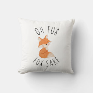 Oh for Fox Sake Cushion
