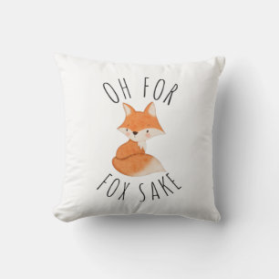 Oh for Fox Sake Cushion