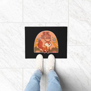 Oh For Fox Sake Cute and Funny Fox Doormat
