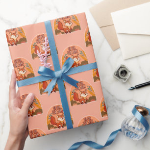 Oh For Fox Sake Cute and Funny Fox Wrapping Paper