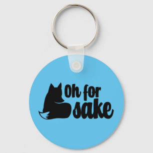 Oh For Fox Sake Key Ring