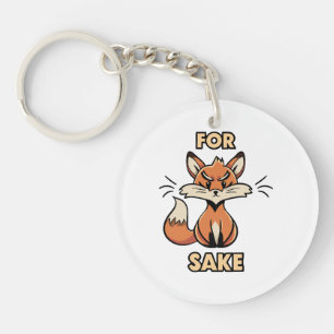 oh for fox sake key ring
