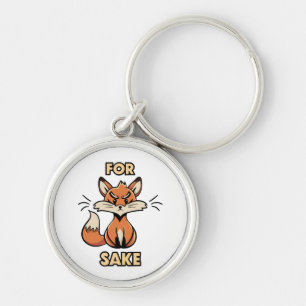 oh for fox sake key ring