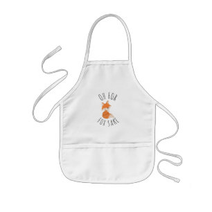 Oh for Fox Sake    Kids' Apron